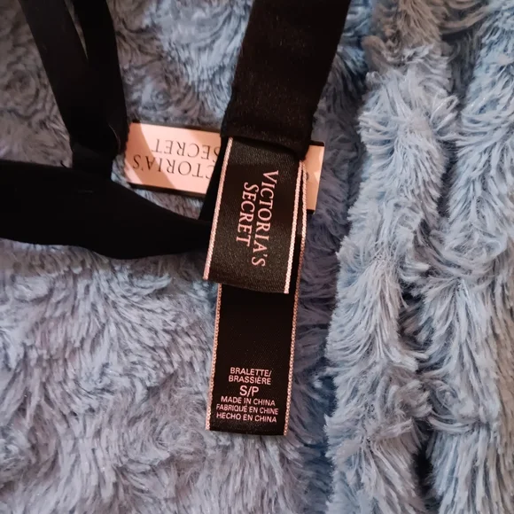 Victoria's Secret Bra Bralette Small Black Lace - Picture 3 of 5